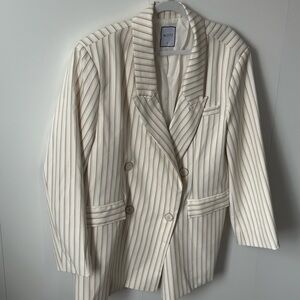 MOTF oversized stripe blazer - New with tags